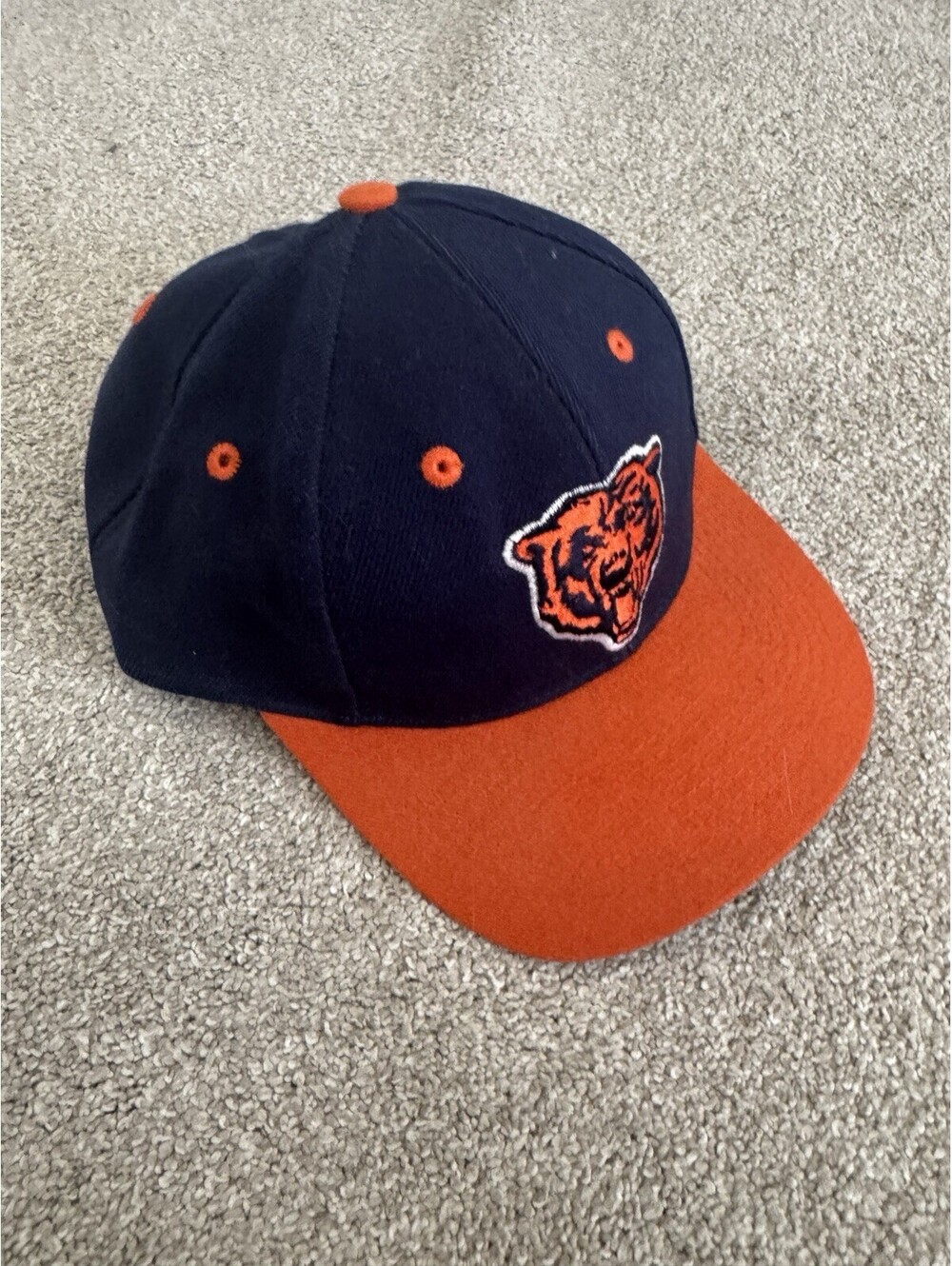 Vintage Twins Enterprises Strapback Hat Chicago Bears Logo Football NFL